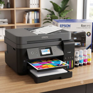 Epson EcoTank ET-4850 Wireless All-in-One Cartridge-Free Supertank Printer