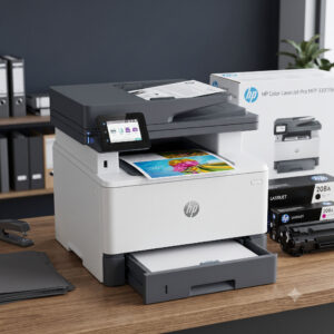 HP Color LaserJet Pro MFP 3301fdw Wireless Color Laser Printer