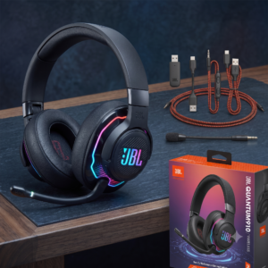 JBL Quantum 910 Wireless Gaming Headset – Black