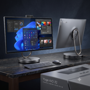 Lenovo Yoga AIO 32 – Core Ultra 9, 32GB RAM, 1TB SSD, 31.5" 4K