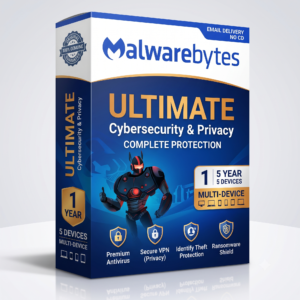 Malwarebytes Ultimate – 1-Year, 5 Devices