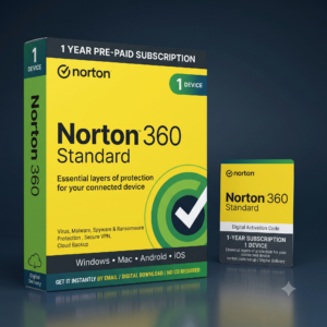 Norton 360 Standard – 1-Year, 1 Device